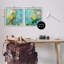 «Abstract Beach Balls Single Photo Frame» par Liz Jardine, 2 pièces sur toile-1191583012