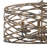 6 - Light Dimmable Drum Chandelier