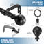 Tringle à rideaux simple ajustable Plante Ball-1749283309-1749283311