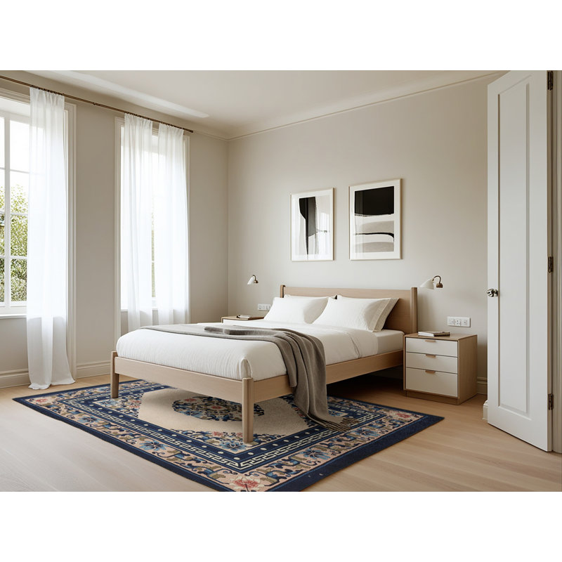 Tapis oriental tissé à la machine Cenap, Rectangle 5 pi x 7 pi