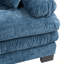 Canapé modulaire à deux places Canapé modulaire à assise profonde Canapé-lit en chenille Canapé-lit