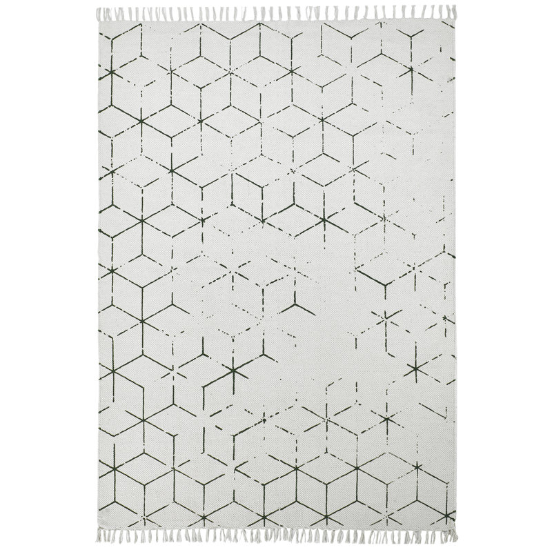 Castle Geometric Hand Woven Area Rug, Rectangular 200 x 290cm