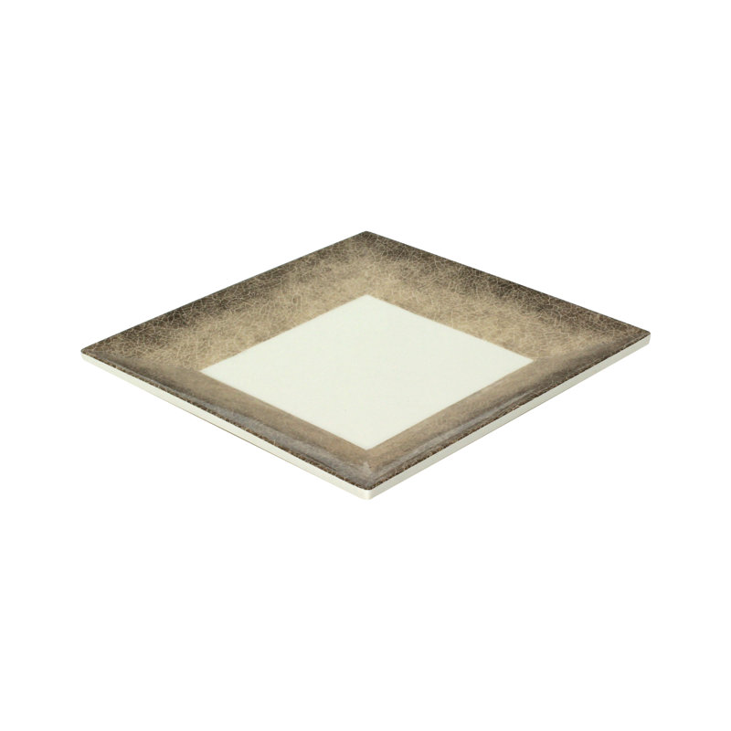 Plateau carré en mélamine Jazz, H 0,76 po x l 6,01 po x P 6,01 po