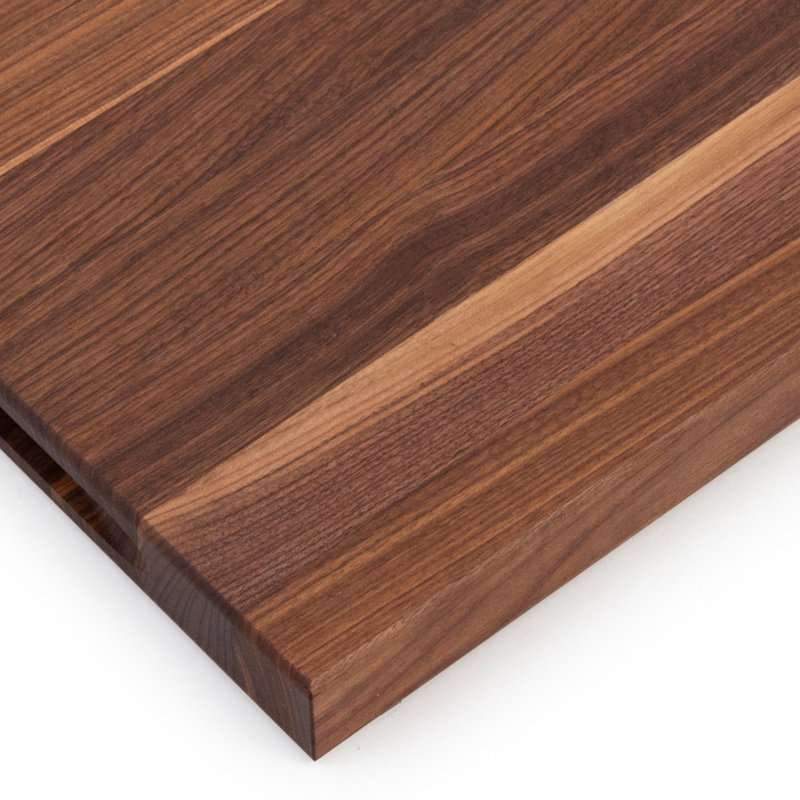 John Boos Reversible Cutting Board, 12'' x 18'', Black Walnut