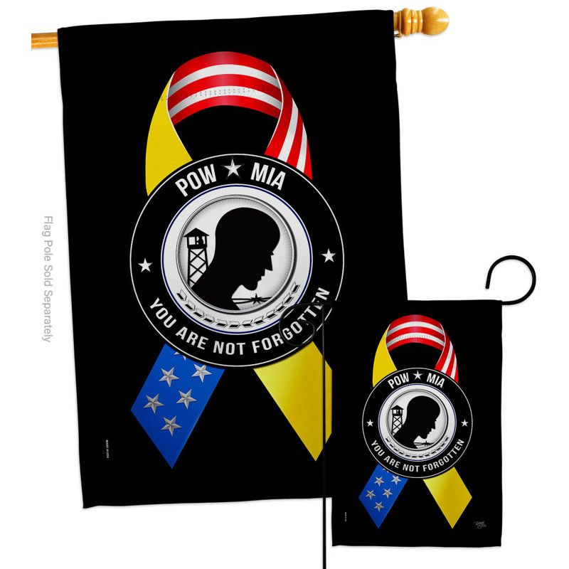 Double Sided 40'' H x 28'' W Polyester