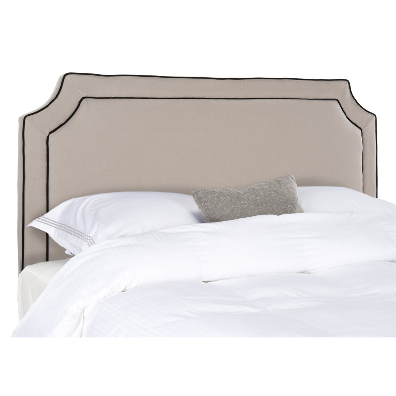 Cloverdale Upholstered Panel Headboard, Oyster, King