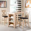 Donegal 2 - Person Solid Wood Solid Wood Top Four Leg Dining Set-46772530