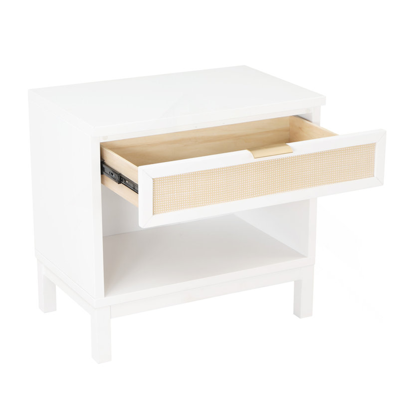 Table de chevet 1 tiroir Blake Cane