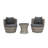 Stange 2 Seater Bistro Set with Cushions