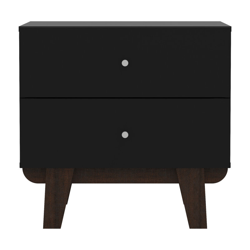 Hasler 23.5'' W Nightstand, Matte Black