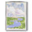«Low Country River Vista I», reproduction encadrée de qualité supérieure - prête à être accrochée-88285423-98030164-98030166