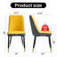 Chaise d'appoint rembourrée sans dossier Peytynn-1996278730