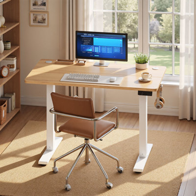 Adjustable Steel Computer Desk