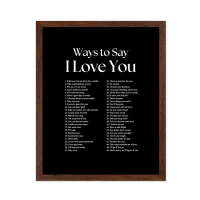 Ways To Say I Love You No6