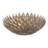 Posie 17-in Aged Silver Flush Mount