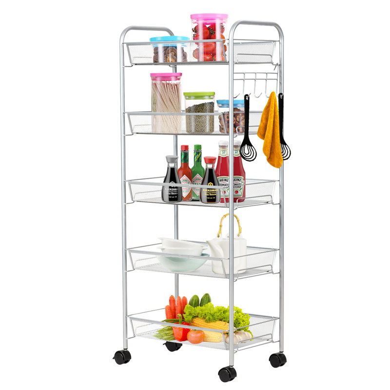 Erwin Metal Kitchen Trolley
