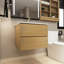 Ensemble de meuble-lavabo mural simple 17,3 po Ashira-1045654772