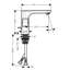 AXOR Urquiola Single Hole Bathroom Faucet-11081027