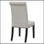  Ensemble de 2 chaises d'appoint capitonnées-1214895535