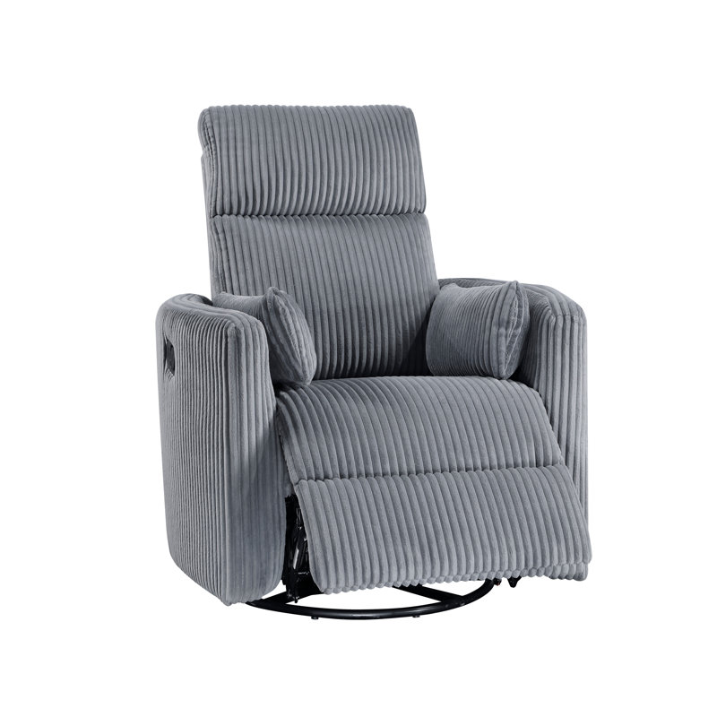 Mobilier de salon en velours côtelé gris, Rembourrage en mousse grise