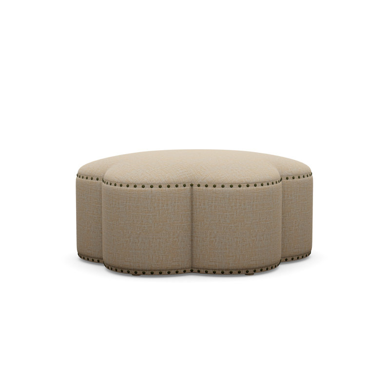 Kate 40" Ottoman, Churchill 351902, Antique Brass