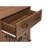 59" Walnut Vintage Sideboard Buffet, 150 Lbs Top Weight Capacity, Hand-Carved Hollow Doors, 2 Drawers 4 Doors Storage Credenza
