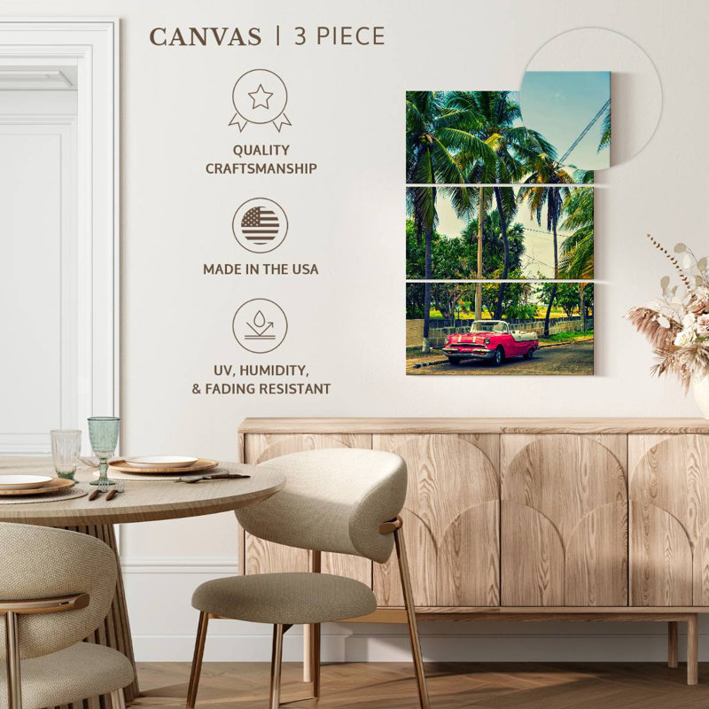 Mehar Classic Car In Cuba, 32" H x 20" W