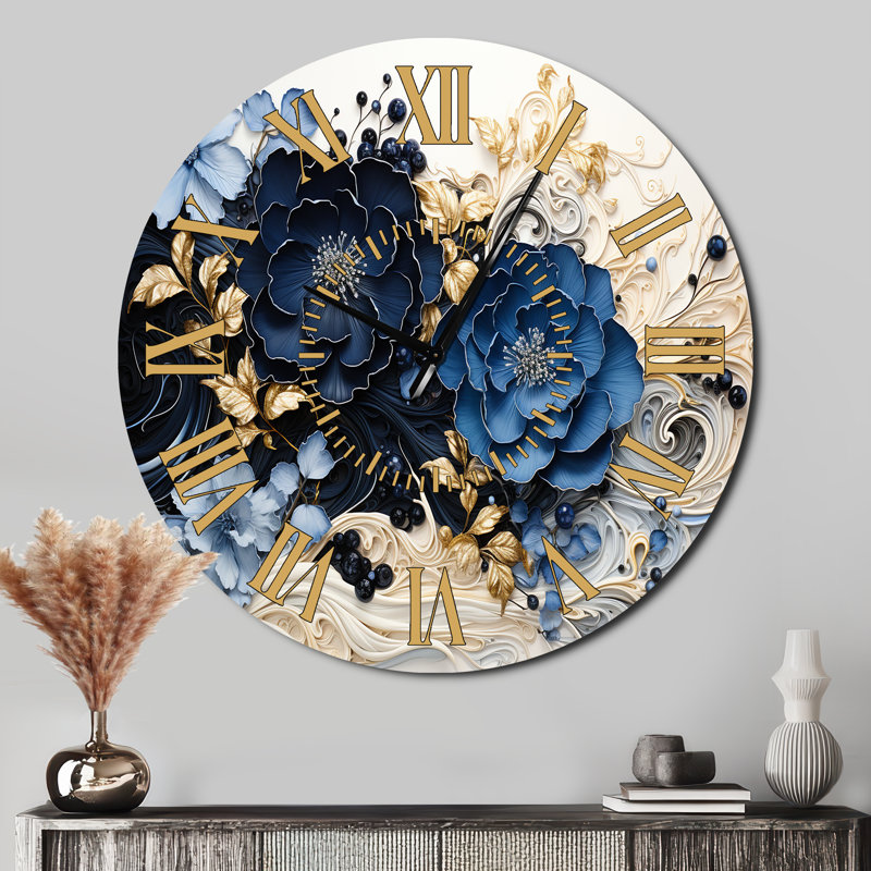 Horloge murale à encre liquide, Surdimensionné