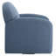 Fauteuil pivotant bleu au design moderne, pivotant à 360 degrés, confort à ressorts hélicoïdaux, coussin de siège amovible de style baignoire,-1988881992