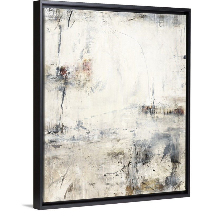 «The Way Live Is IV», reproduction sur toile, H 22 po x l 18 po x P 1,75 po, Cadre flottant noir