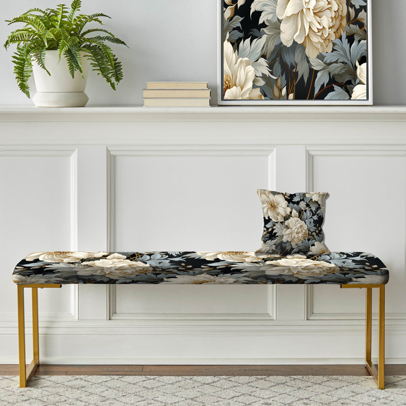 Banc rembourré or, Urban Victorian Splendour Victorian Pattern