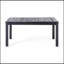 Table de salle à manger d'extérieur extensible en bois d'acacia, gris foncé, pour des rassemblements de patio polyvalents et élégants-1099295073
