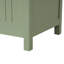 Ensemble de meuble-lavabo simple 36,01 po avec plateau en bois massif Khiari