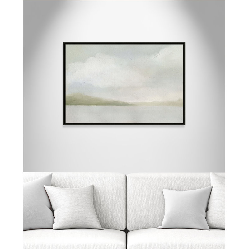 Queensland - Toile avec cadre flottant, H 25,5 po x l 37,5 po, Espresso
