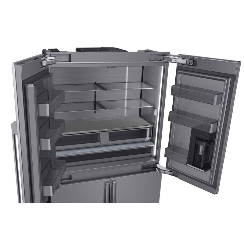 48" 4-Door Built-In French Door Refrigerator Steelcool, Panel Ready