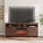 71" Farmhouse TV Stand with 23" Electric Fireplace, Adjustable Storage, Media Console for Living Room & Bedroom-596394380