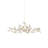 Lunaria 6 - Light Wrought Iron Dimmable Spider Chandelier