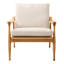 Manzo Outdoor Teak Lounge Chair
