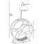 Losantville 165 H cm Task Floor Lamp-329987113
