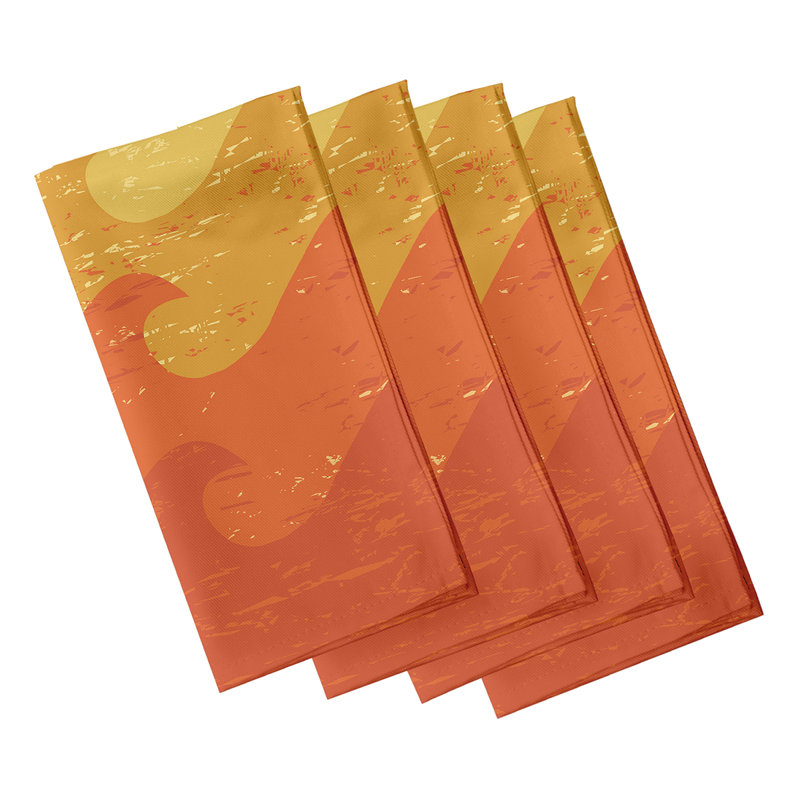 Leviner Deep Sea Napkins, Yellow