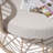 2-Person Outdoor Swivel Seating Group With Cushions