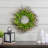 Burrs and Brush Artificial Floral Spring Wreath Green and Yellow - 18-Inch