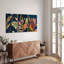 Vibrant Tropical Leaf 3-Piece Canvas Print for Stylish Home Decor-814607456