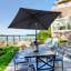Bohrer 210cm X 140cm Rectangular Traditional Parasol-381616207