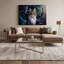 «Cats Foldex Grey», art mural sur toile-1824873543
