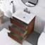 24 po X P 18 po P x 33 po Meuble-lavabo simple en H avec lavabo en céramique-1485770693