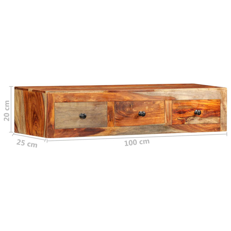 Thanos 100cm Solid Wood Console Table