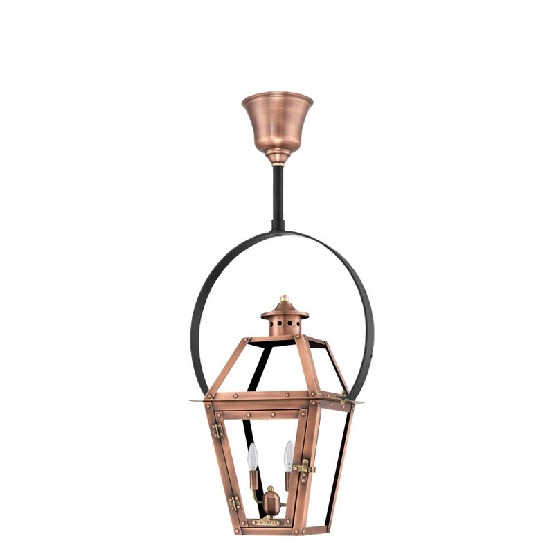 Orleans Empire Lantern, 18" H x 11" W x 13" D