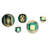 Abstract Wall Decor on Metal