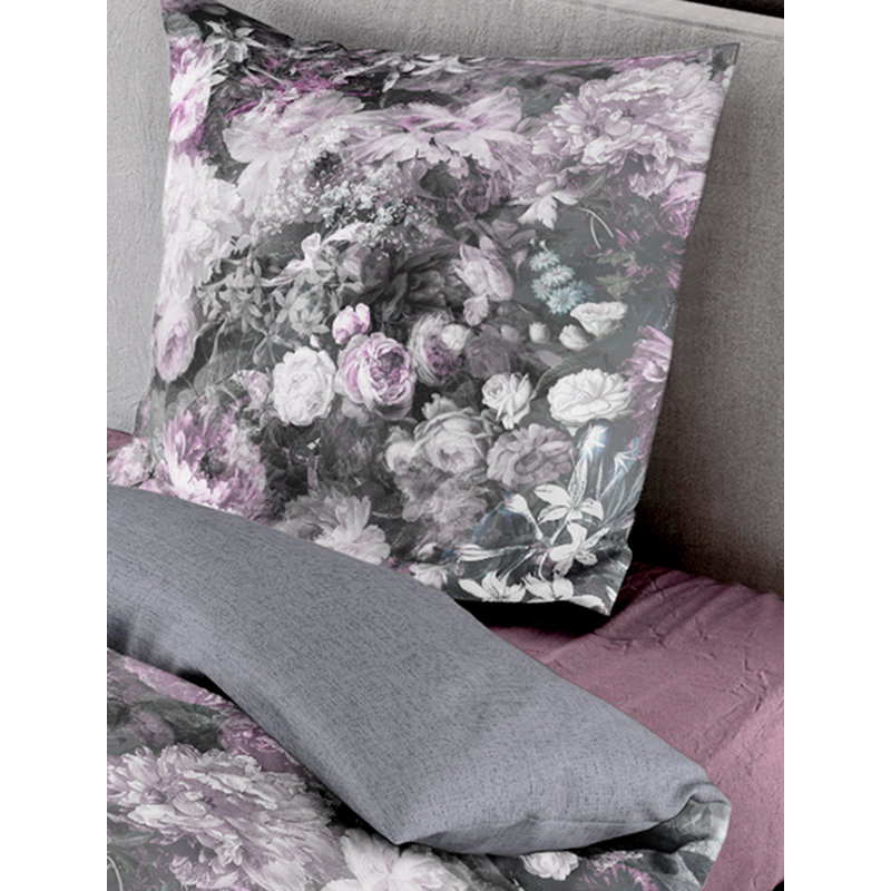 Floral Duvet Cover Set with Pillowcases Included, 155 x 220 cm - 1 Pillowcase (80 x 80 cm)